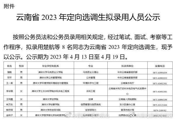 在工地搬砖时收到清华录取通知书，如今他将回昆明工作