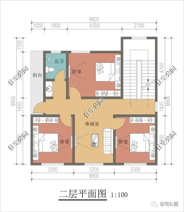 特价图纸丨8×9米占地仅79平，小户型里的代表作