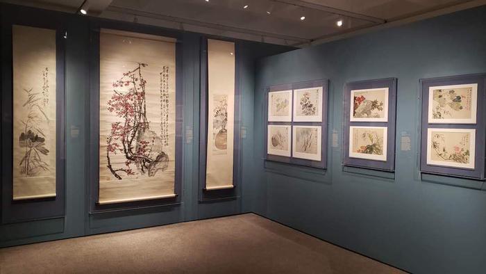 第二部分“野梅幽香”海上画派张熊、任颐、虚谷、 赵之谦、吴昌硕、蒲华等艺术家作品