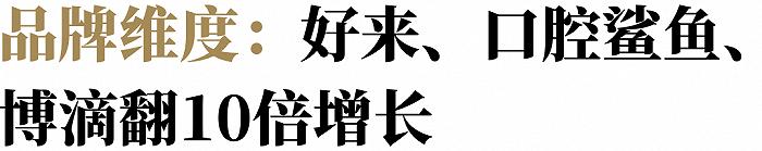 口腔护理疯涨，牙膏会跑出独角兽吗？