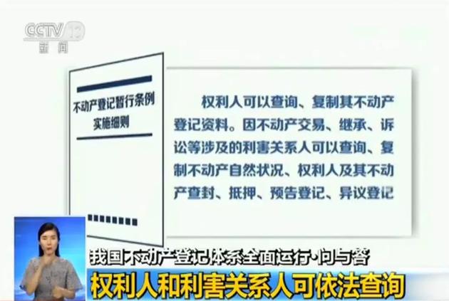 我国全面实现不动产统一登记！可迅速查到以人为单位的名下所有不动产