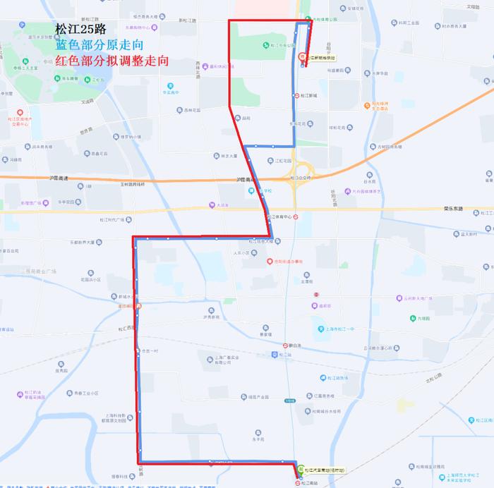 【便民】涉及松江10条公交线路调整，征询您的意见→