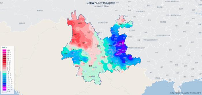 楚雄州10县市阴有小雨、阵雨