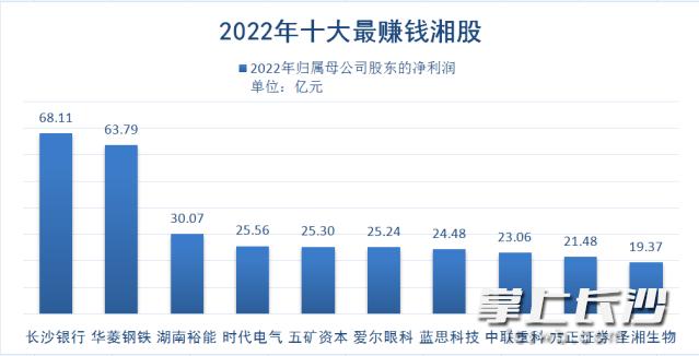 140家上市湘企去年赚了近500亿，哪家“成绩”最好？