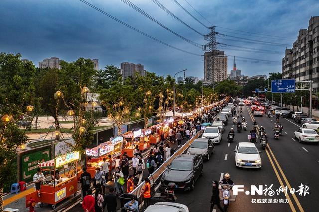 福州新晋网红夜市亮相光明港