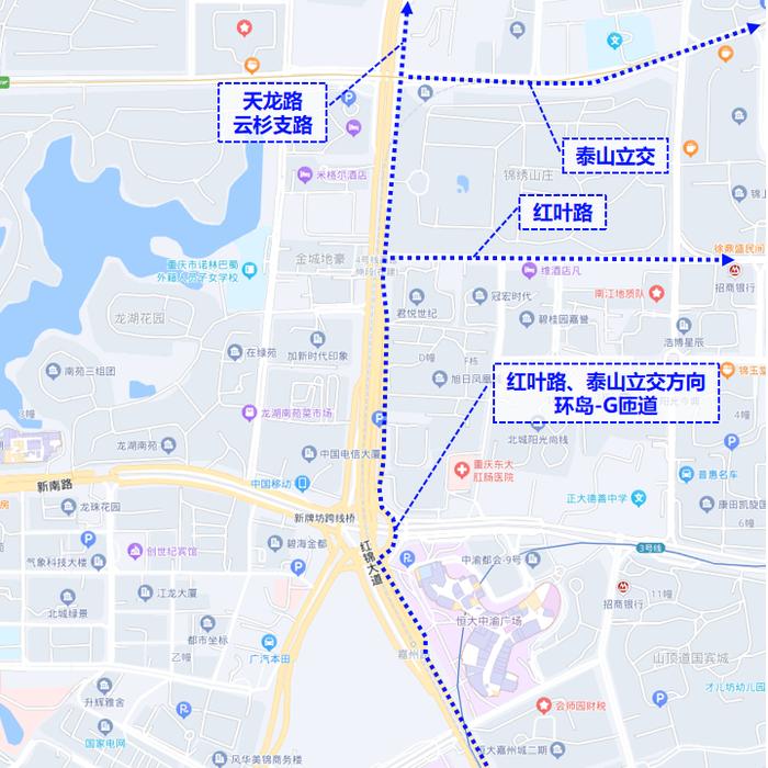 新牌坊立交改造工程5月19日通车！注意有这些调整→