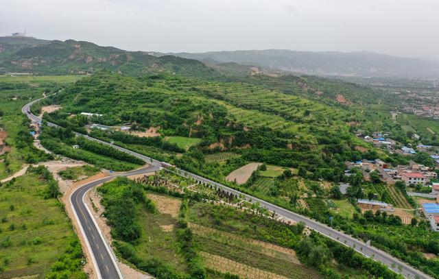 图话丨夏县：条山公路建成通车