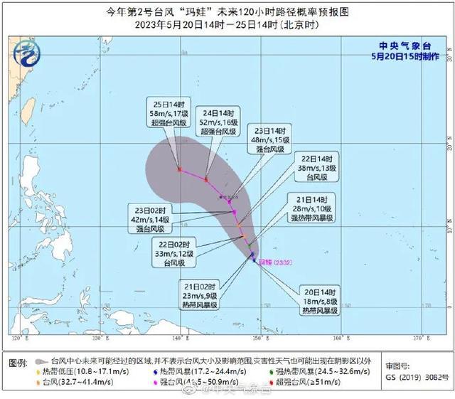 今年第2号台风“玛娃”生成！宁波人稳住，就在今天，它来了！