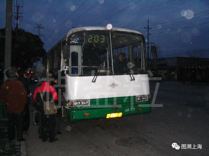 203路SK6104HP型公共汽车,长江路,撤销前最后一班(Aizome 摄)