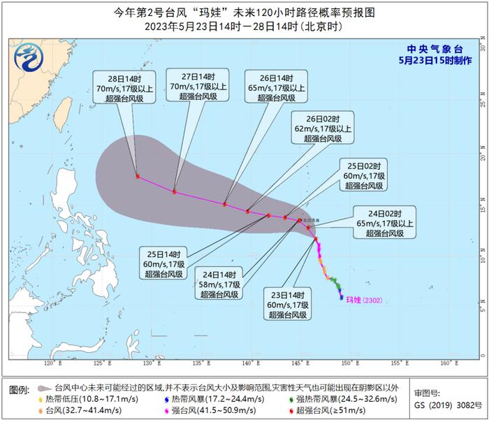 浙江将连续出现30℃+的天气！强台风“玛娃”风眼已现，未来有啥影响？