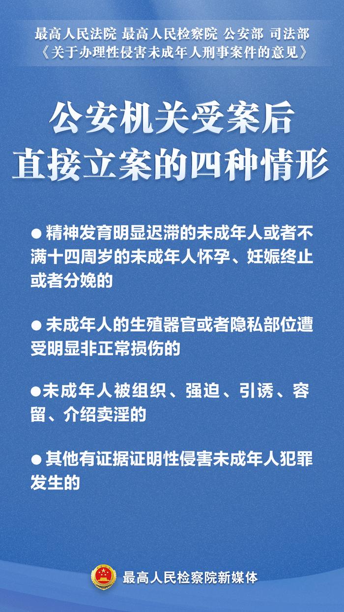 关于强奸、猥亵等性侵害未成年人犯罪，“两高”发布最新司法解释！这组海报为你划重点