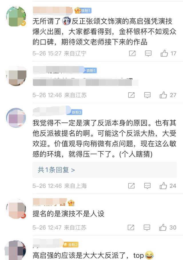 张颂文未获白玉兰奖提名惹不满！圈内人透露：大反派不会被提名