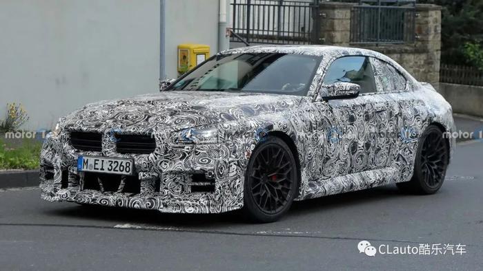 全新BMW M2 CS谍照发布，空力套件升级，预计搭载M3/M4雷霆版同款引擎 | 酷乐汽车