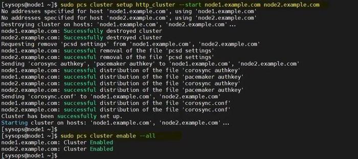 如何在 RHEL 9/8 上设置高可用性 Apache(HTTP)集群 | Linux 中国4 如何在 RHEL 9/8 上设置高可用性 Apache(HTTP)集群 | Linux 中国