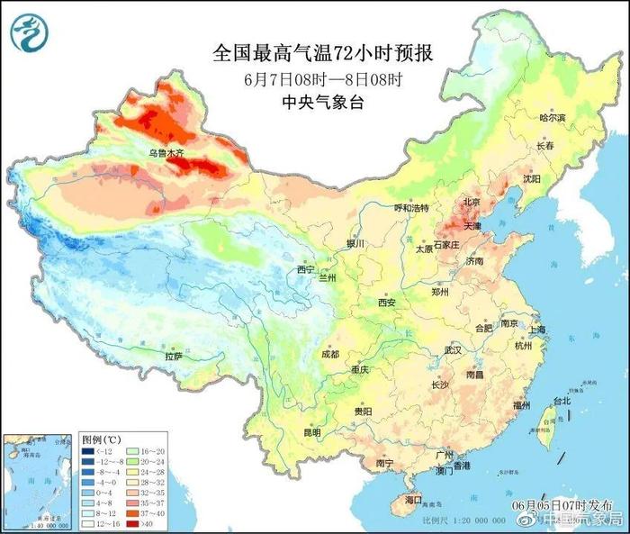 防高温还是降雨？2023年高考全国天气地图出炉