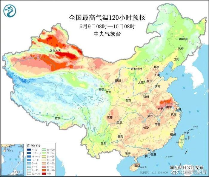 防高温还是降雨？2023年高考全国天气地图出炉