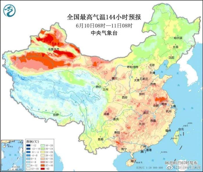 防高温还是降雨？2023年高考全国天气地图出炉