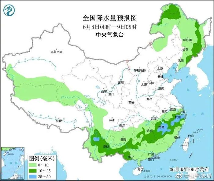 防高温还是降雨？2023年高考全国天气地图出炉