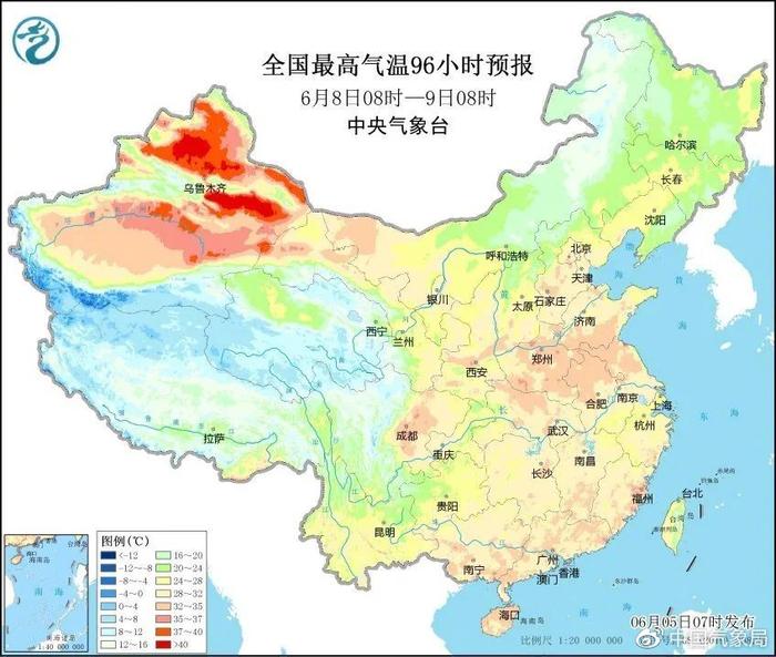 防高温还是降雨？2023年高考全国天气地图出炉