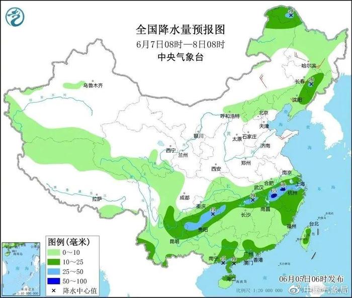 防高温还是降雨？2023年高考全国天气地图出炉