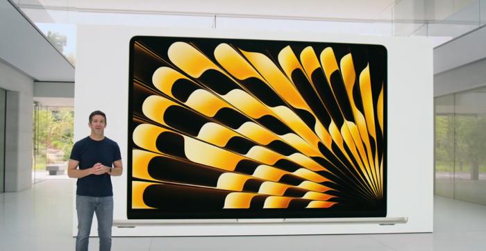 MacBook Air2023,图片来自发布会截图