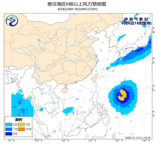 中央气象台：渤海西北部和南海西北部海域将有8～10级雷暴大风