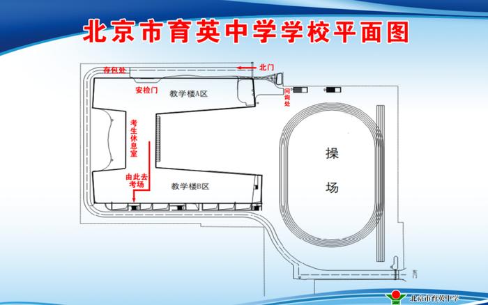 场外细致安检、两次人脸识别，北京市育英中学考点严防高考作弊