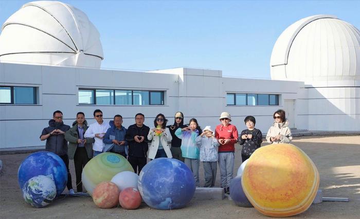 阿里公益在青海冷湖为“爱能星球”命名