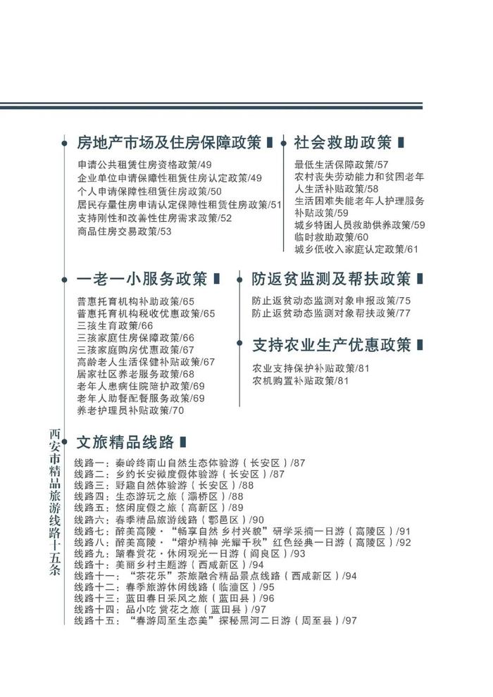 收藏！最新惠民手册发布！涵盖西安67项惠企利民政策等