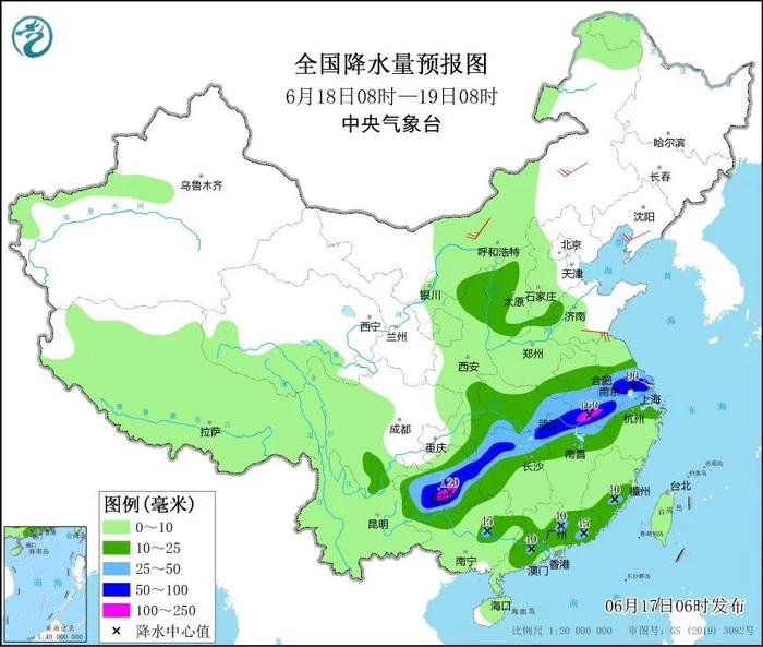 入梅后首场大到暴雨今夜来袭！高温高湿的日子不远了