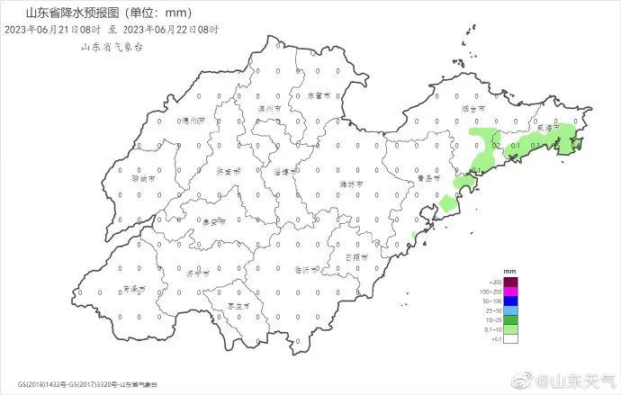 中到大雨+大风今天到！本周山东的天气……