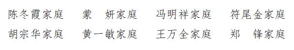 2023年海南省“最美家庭”揭晓！海口上榜的有→