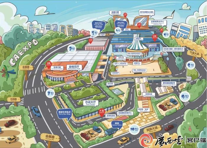 2023年广西普通高校招生咨询会，将有350所高校参加！附路线图→