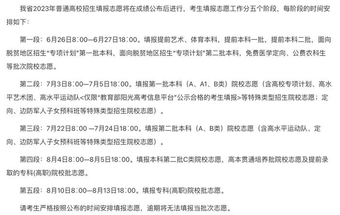 志愿填报需注意哪些问题？家长、考生这些事情一定要了解！