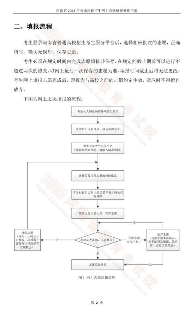 考生必看！2023河南高考志愿填报手册公布