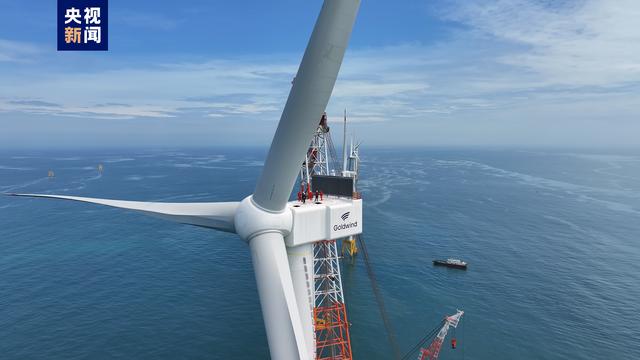 安装进度100%！全球首台16兆瓦海上风机将进入调试和试验阶段