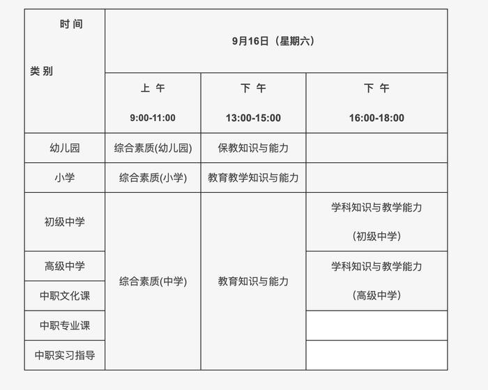 @考生 北京市下半年中小学教师资格考试笔试7月7日起开始报名