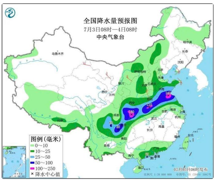 注意！沈阳明天中雨到大雨，局部暴雨！城区主要降水时段为……