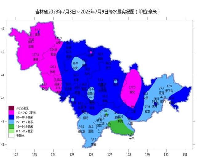 本周吉林省降水偏多且分布不均，气温稍低