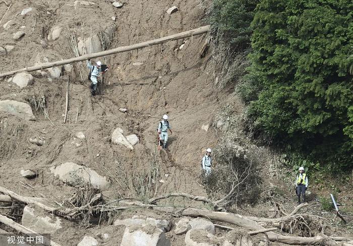 直击｜日本九州等地强降雨天气已致7人死亡，搜索仍在进行中