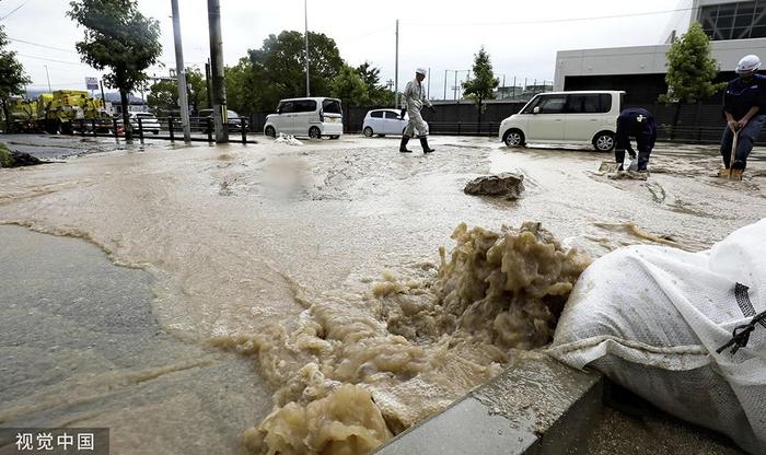 直击｜日本九州等地强降雨天气已致7人死亡，搜索仍在进行中