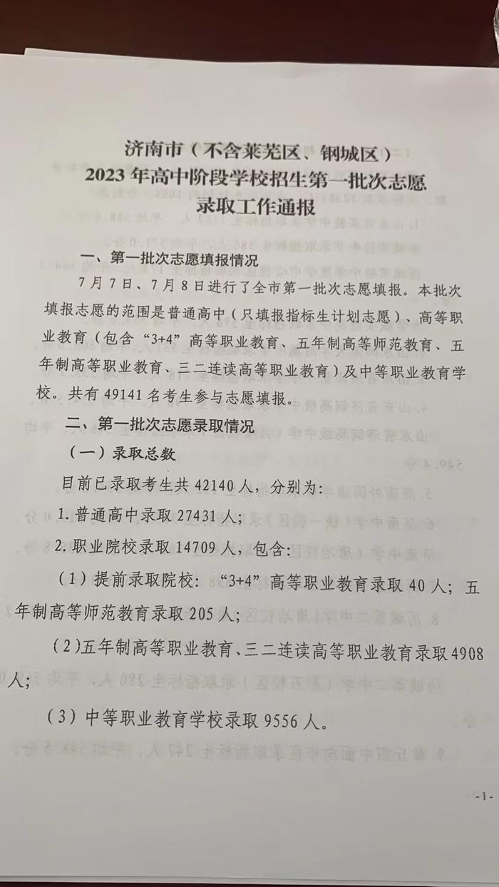 济南中考指标生录取平均分公布：省实验588分！历城二中（唐冶）587.2分！山师附中566分…