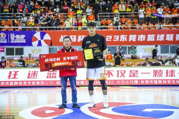 陈国豪被选CUBAL总决赛MVP。