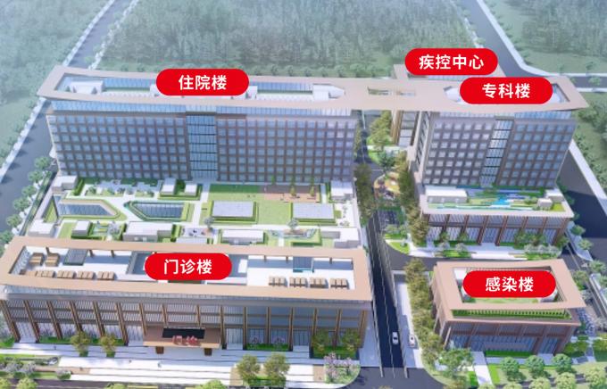 两江新区中医院新院区开工 规划床位900张计划2026年投用