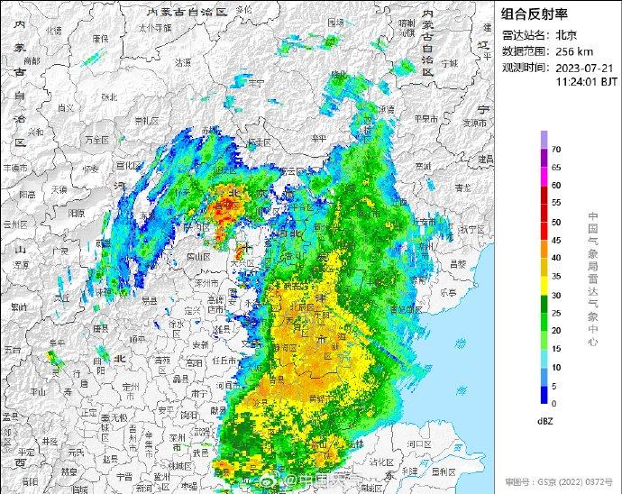 北京的雨要下到什么时候？预计22日傍晚逐渐结束