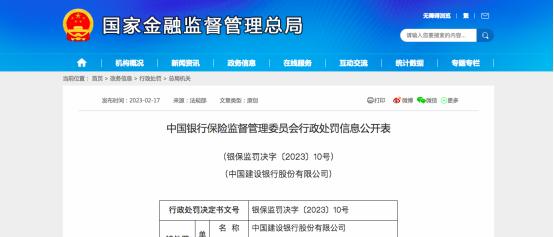 上半年11家银行接千万级罚单：累计被罚近6.6亿元，建行“夺魁”