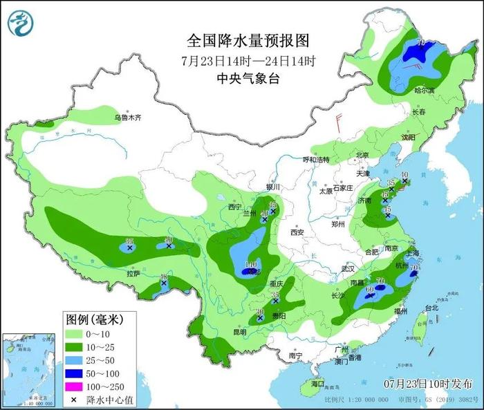 中伏来了“焖蒸”天，好消息是大暑小热！最近10天无高温日！台风“杜苏芮”到底往哪走？上海有啥影响？