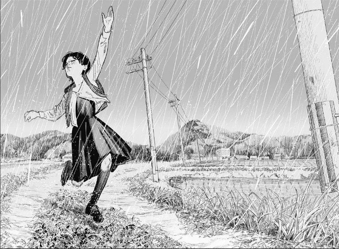 《蓦然回首》中的小漫画家藤野