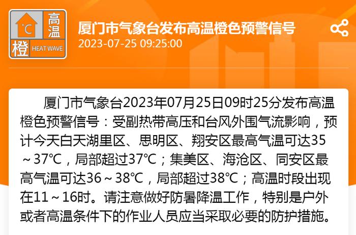 厦门发布今年首个台风预警信号！公交调整、景区闭园……最新出行提醒！