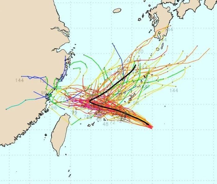 台风“卡努”急转弯，路径依旧迷离！魔都真有“结界”？